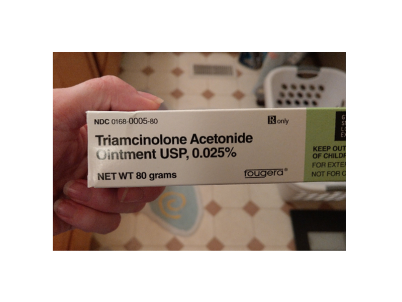 Triamcinolone Acetonide Ointment USP, 0.025%, 80 g Fougera (RX)