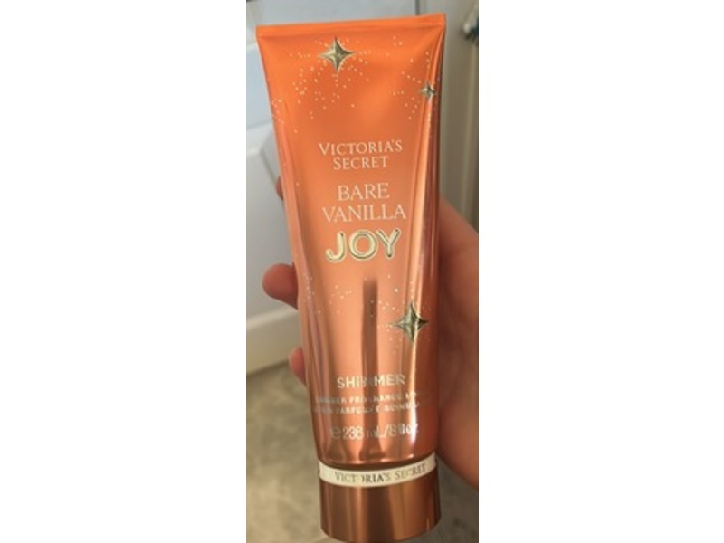 Victoria's Secret Shimmer Fragrance Lotion, Bare Vanilla Joy, 8 fl oz/236 mL
