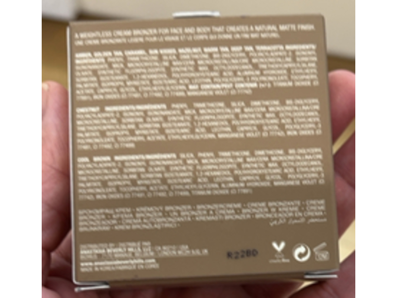 Anastasia Beverly Hills Cream Bronzer, Deep Tan, 1 oz/30 g