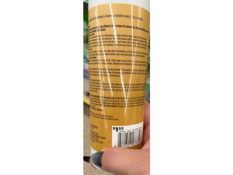Homebright Coffee & Espresso Machine Descaling & Cleaning Solution, 13.5 fl oz/400 mL
