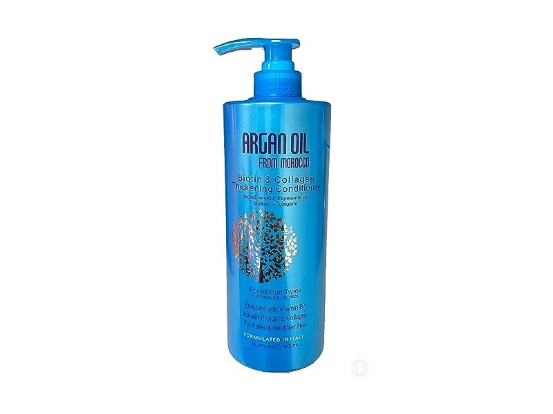 Argan Oil Biotin & Collagen Thickening Conditioner, 33.8 fl oz/1000 mL