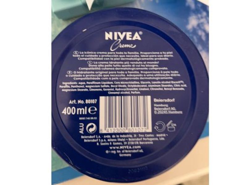 Nivea Creme, 400 mL, 6 Pack