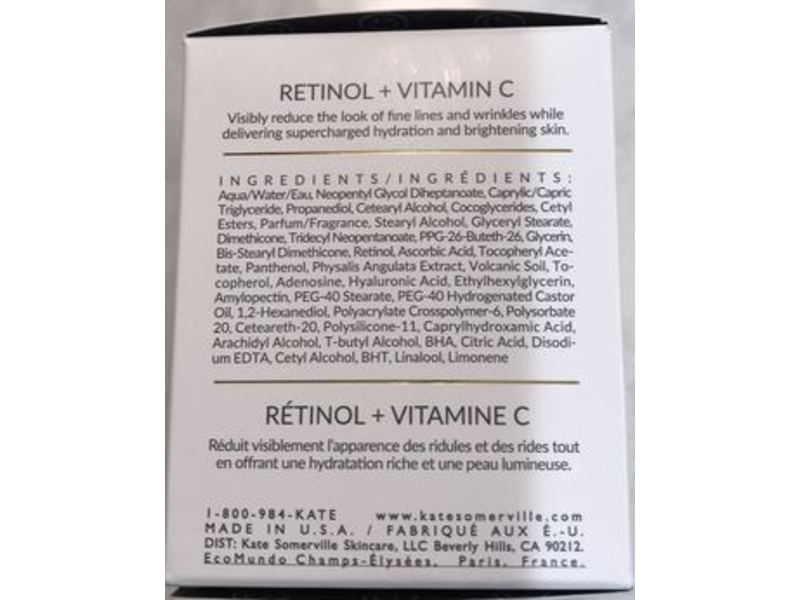 Kate Somerville +Retinol Vitamin C Moisturizer, 1.7 fl oz/50 mL