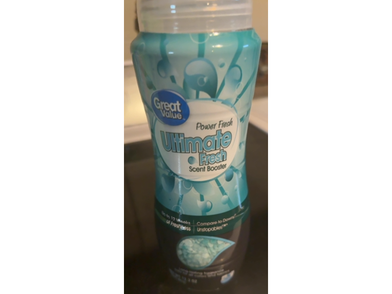 Great Value Power Fresh Scent Booster, Ultimate Fresh, 12.2 oz/345.86 g