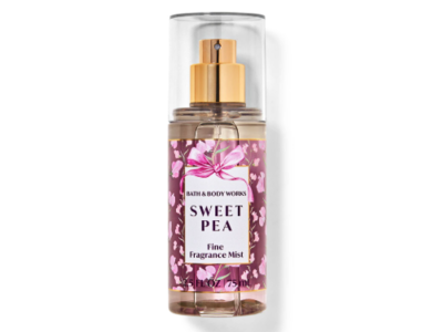 Bath & Body Works Fragrance Mist, Sweet Pea, 75 mL