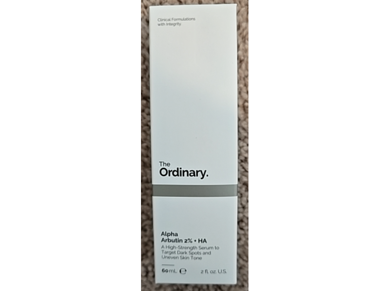 The Ordinary Alpha Arbutin 2% + HA Serum, 2 fl oz/60 mL