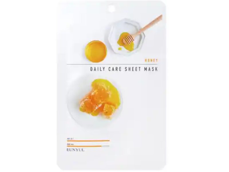 Eunyul Daily Care Sheet Mask, Honey, 0.77 oz/22 g