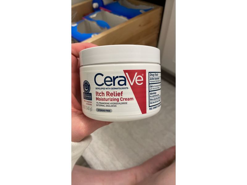 CeraVe Itch Relief Moisturizing Cream, 12 oz