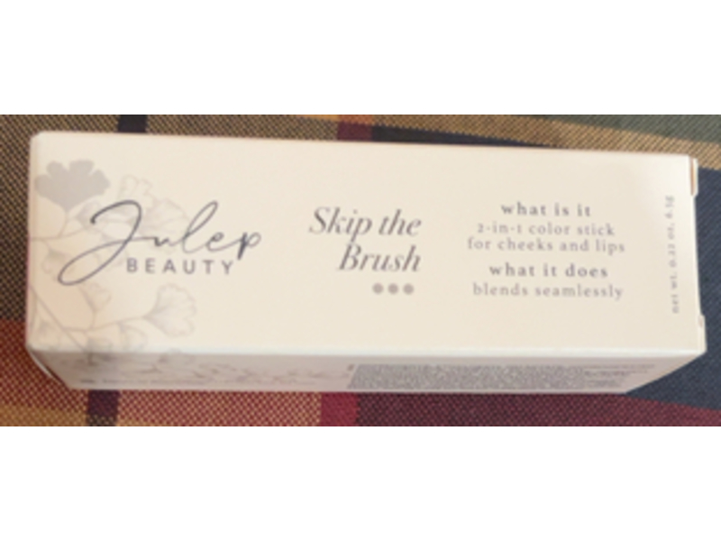 Julep Skip The Brush 2 In 1 Cheeks & Lips Color Stick, Muted Mauve, 6 g