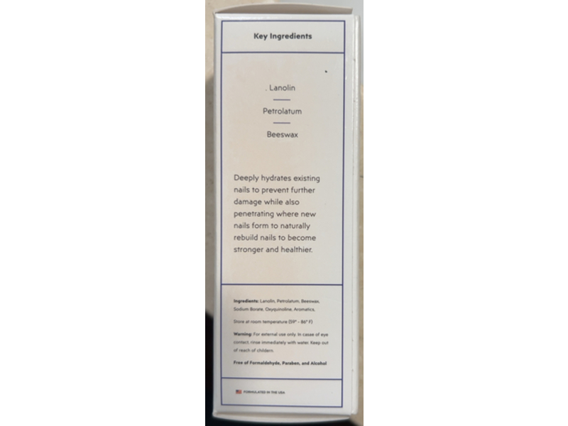 Elon Nail Conditioner, Lanolin, 0.35 oz/10 g