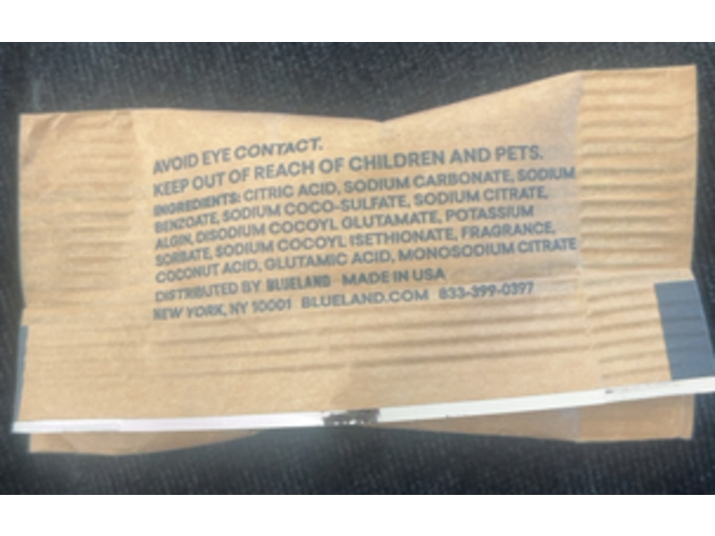 Blueland Foaming Hand Soap, Peppermint, 0.3 oz/8.7 g