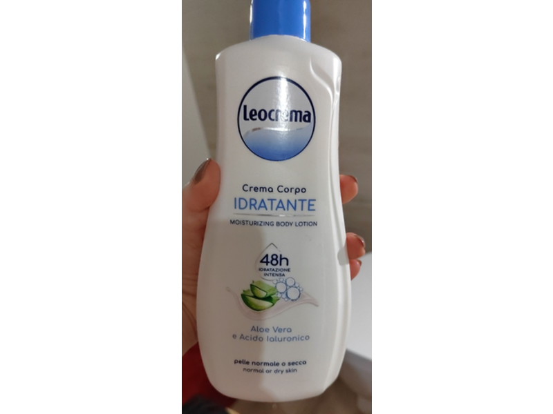 Leocrema Moisturizing Body Lotion, Aloe Vera, 500 mL