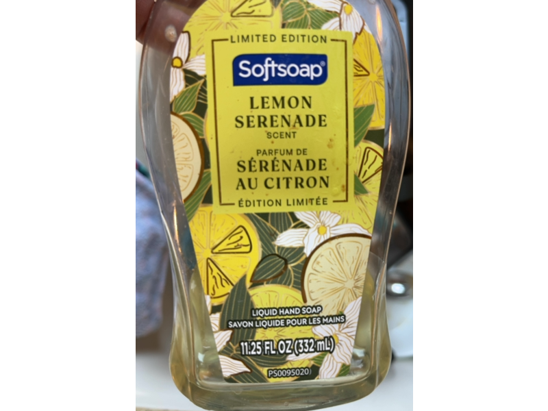 Softsoap Liquid Hand Soap, Lemon Serenade, 11.25 fl oz/332 mL