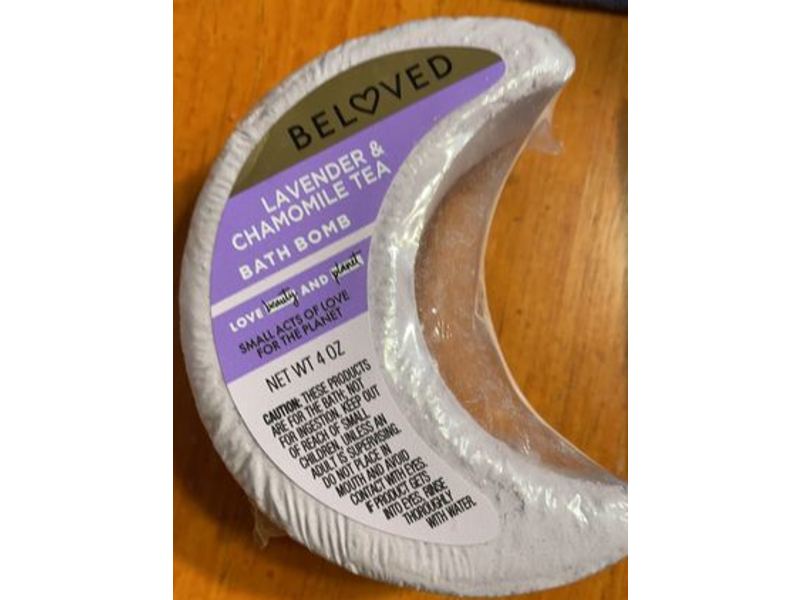 Beloved Bath Bomb, Lavender & Chamomile Tea, 4 oz