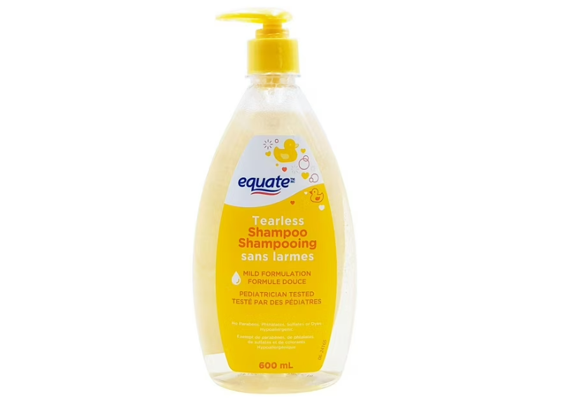 Equate Tearless Shampoo, 600 mL
