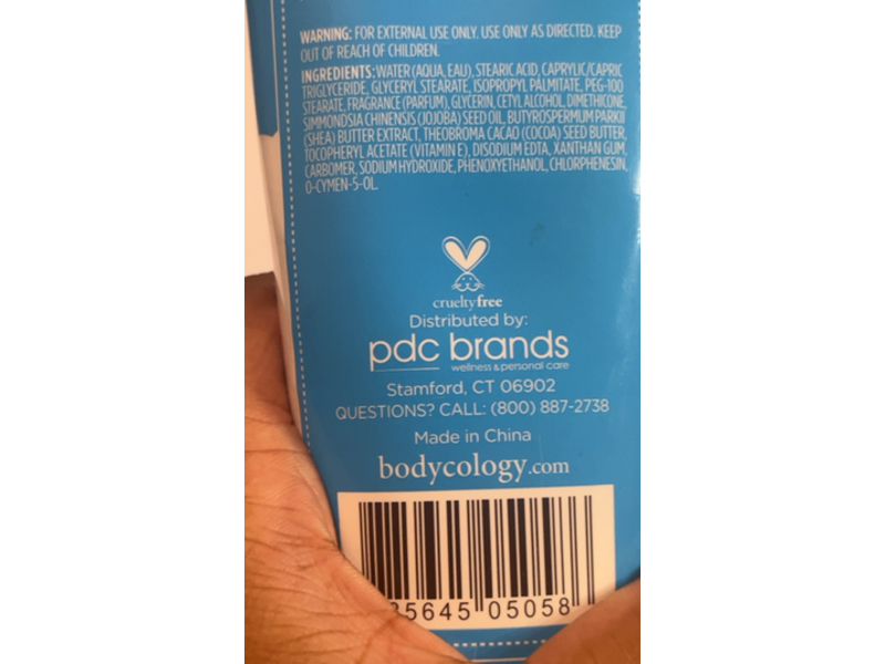 Bodycology Floating On A Cloud Body Cream, Shea Butter, 8 oz/227 g