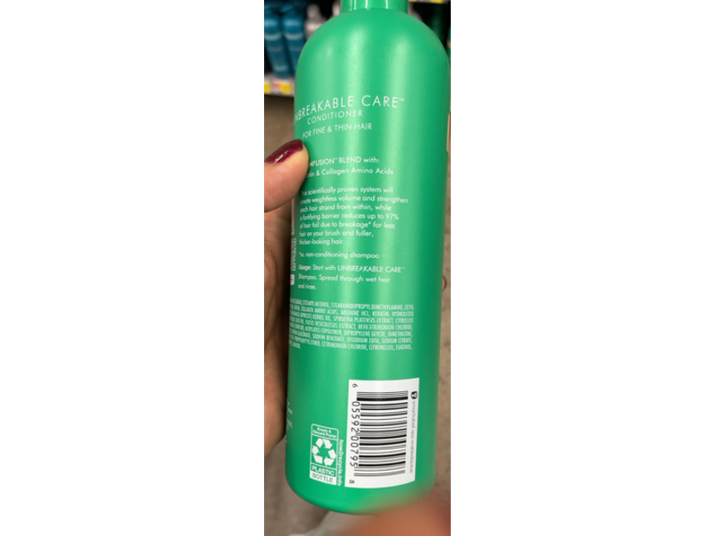 Nexxus Unbreakable Care Thickening Conditioner, Biotin, Keratin, & Collagen Amino Acids, 16.6 fl oz/488 mL