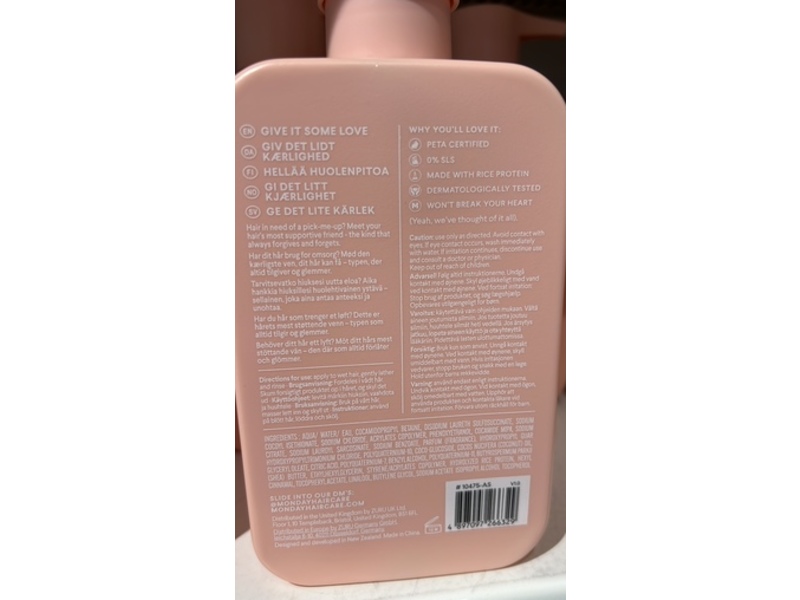 Monday Moisture Shampoo, 350 mL