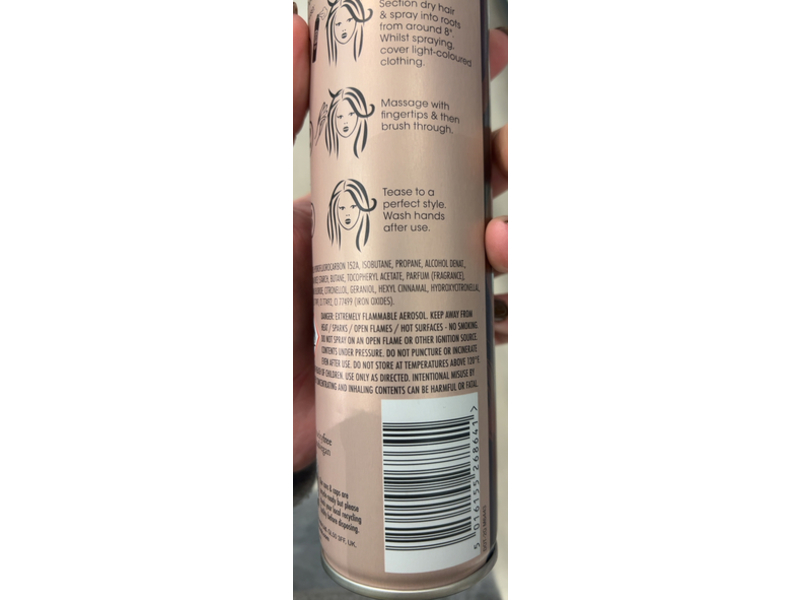 Colab Dry Shampoo, Dark Corrector, 6.1 oz/200 mL