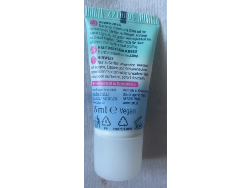 Balea Hautrein Anti - Pickel Sos - Gel, 15 mL