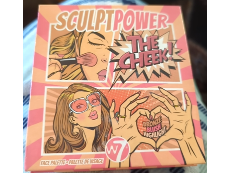 W7 Sculpt Power The Cheek! Face Palette