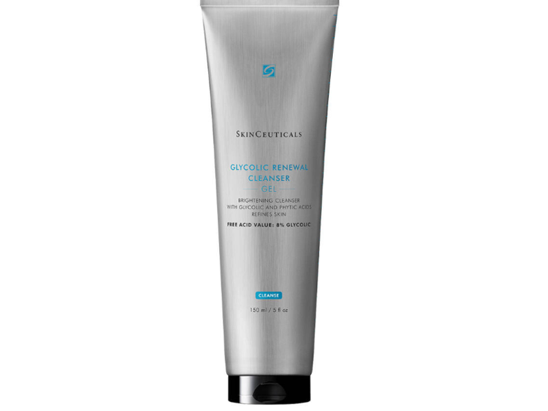 SkinCeuticals Renewal Cleanser Gel, Glycolic & Phytic Acids, 5 fl oz/150 mL