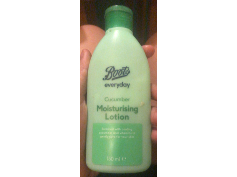Boots Everyday Moisturizing Lotion, Cucumber, 150 mL