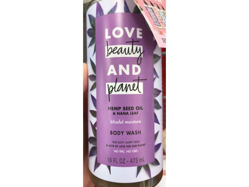 Love Beauty And Planet Body Wash, Blissful Moisture, 16 fl oz/473 mL
