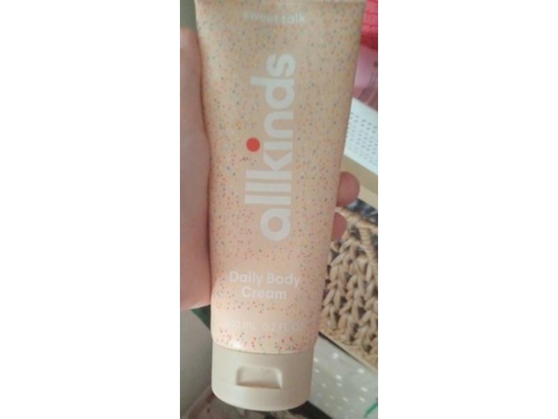 Allkinds Daily Body Cream, Sweet Talk, 6.7 fl oz/200 mL
