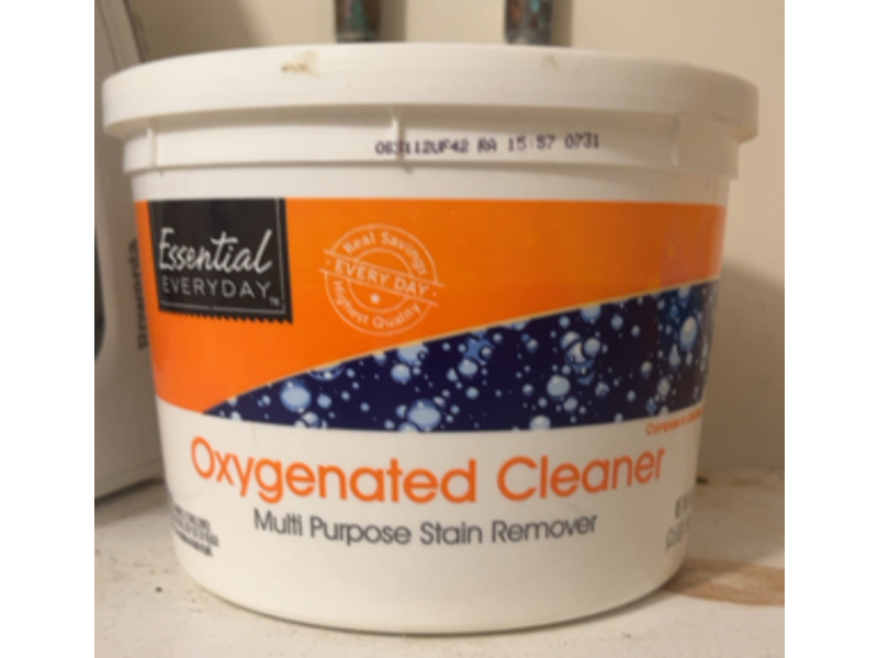 Essential Everyday Multi Purpose Stain Remover Oxygenated Cleaner, 56 oz/1.58 kg