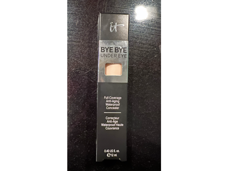 it Cosmetics Bye Bye Under Eye Full Coverage Anti-Aging Waterproof Concealer, 20.0 Medium (N), 0.40 fl oz/12 mL