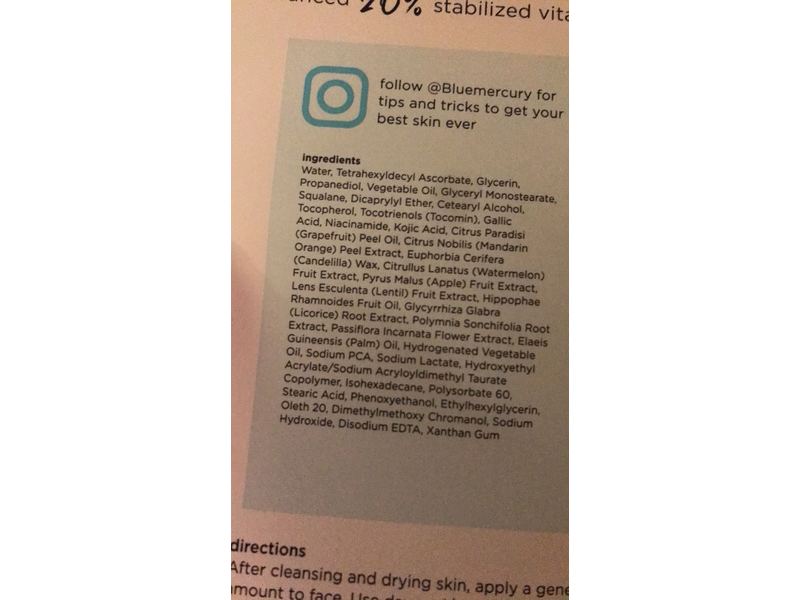 M-61 Vitablast Radiance-Boosting Cream, Vitamin C & E, 0.03 fl oz/1 mL