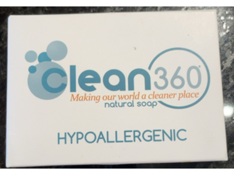 Clean 360 Natural Soap, 3 oz/85 g