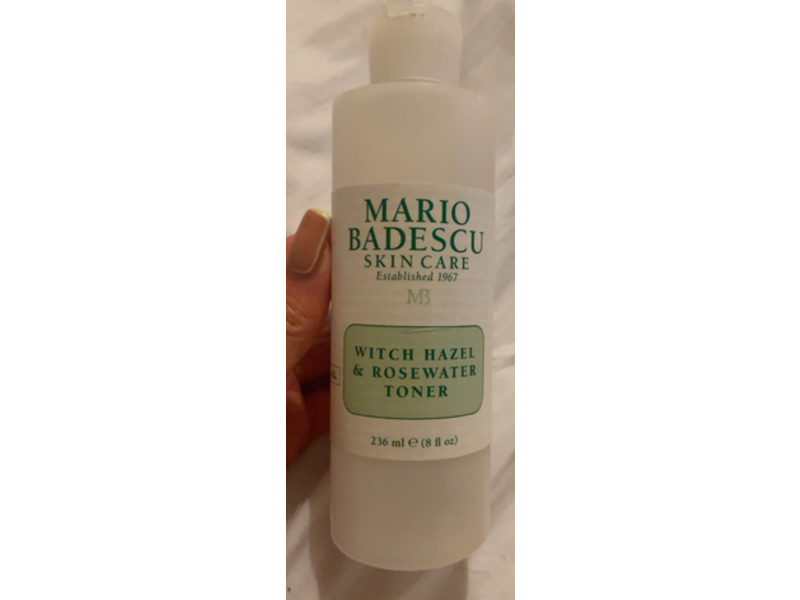 Mario Badescu Skin Care Toner, Witch Hazel & Rosewater, 8 fl oz/236 mL