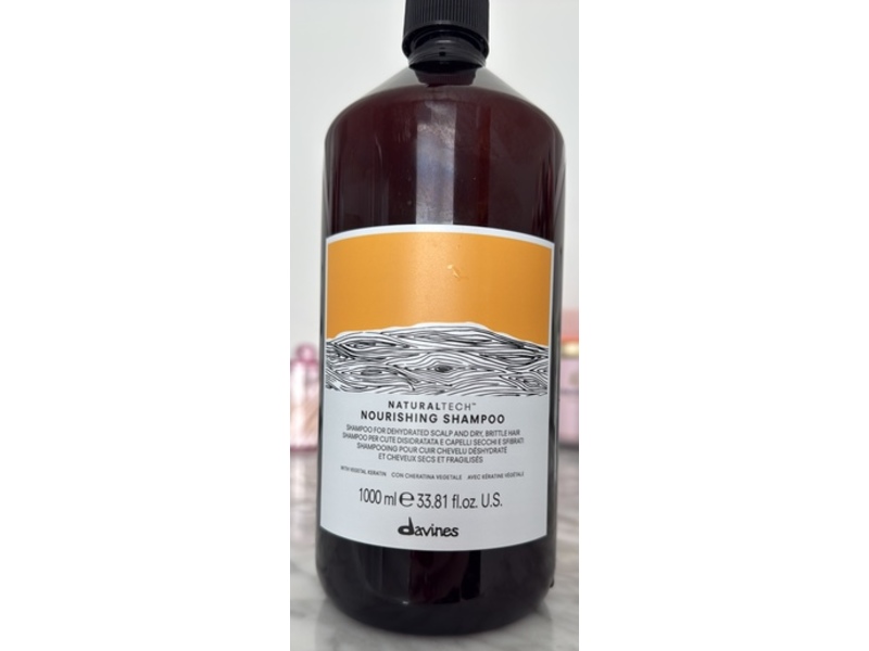 Davines Natural Tech Nourishing Shampoo, 33.81 fl oz/1000 mL