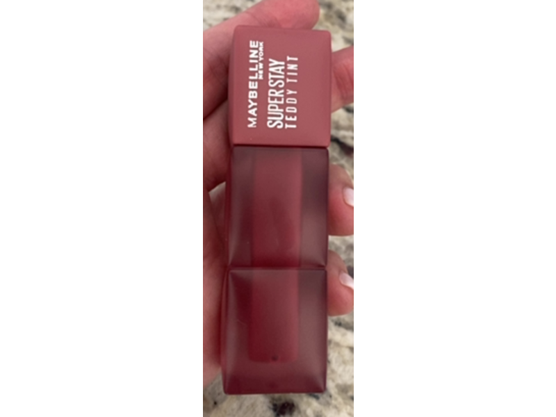 Maybelline New York Super Stay Teddy Lip Tint, Kneehigh, 0.17 fl oz/5 mL