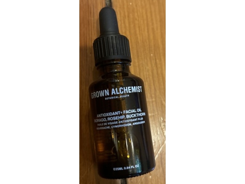 Grown Alchemist Antioxidant + Facial Oil, 0.84 fl oz/25 mL