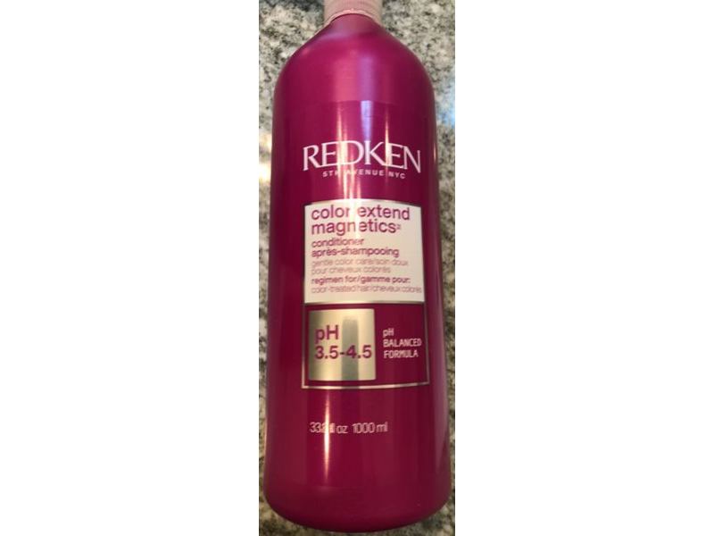 Redken Color Extend Magnetics Conditioner, Ph Balanced Formula, 33.8 fl oz/1000 mL