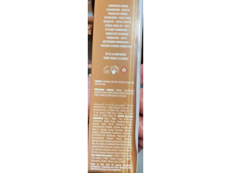 Urban Decay Stay Naked Weightless Liquid Foundation, 50 Cp, 1 fl oz/30 mL