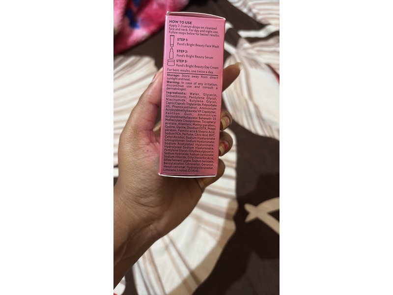 Pond's Bright Beauty Serum, Gluta Niacinamide, 14 mL