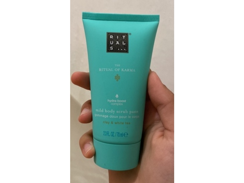 Rituals Hydro-Boost Complex Scrub, Clay & White Tea, 23 fl oz/70 mL