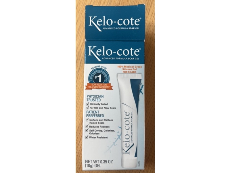 Kelo-cote Advanced Formula Scar Gel, 0.35 oz/10 g