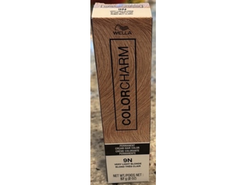 Colorcharm Permanent Cream Hair Color, 9N Very Light Blonde, 2 oz/57 g
