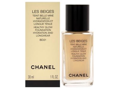 Chanel Healthy Glow Foundation, BD21 Les Beiges, 1 fl oz/30 mL