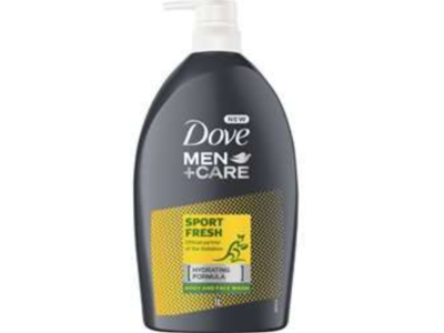 Dove Men + Care Body & Face Wash, Sport Fresh, 1 L