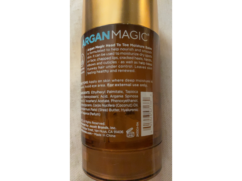 Argan Magic Head To Toe Moisturizing Balm, 2.4 Oz/68 g