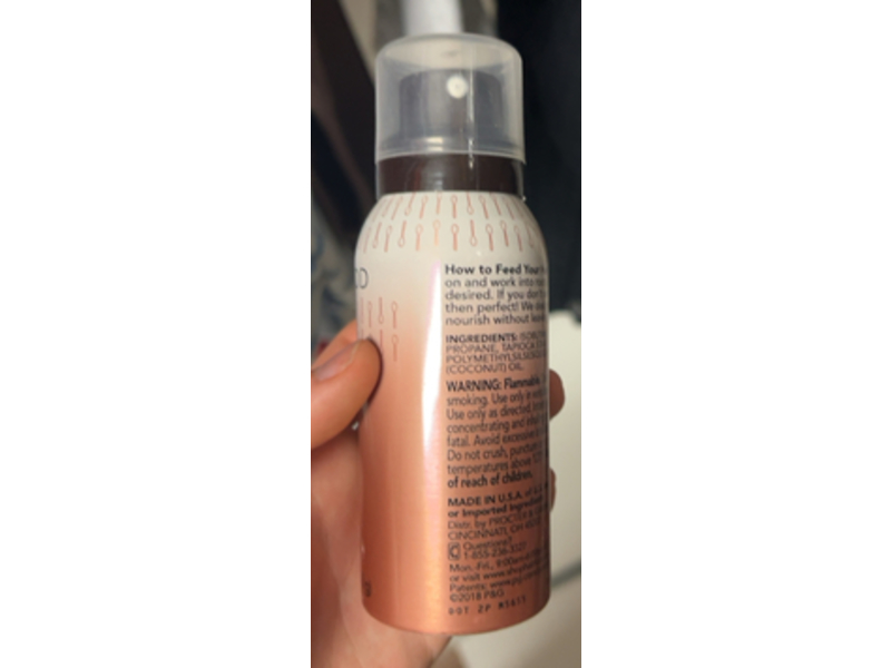 Hair Food Dry Shampoo, Coconut, 1.7 oz/50 g