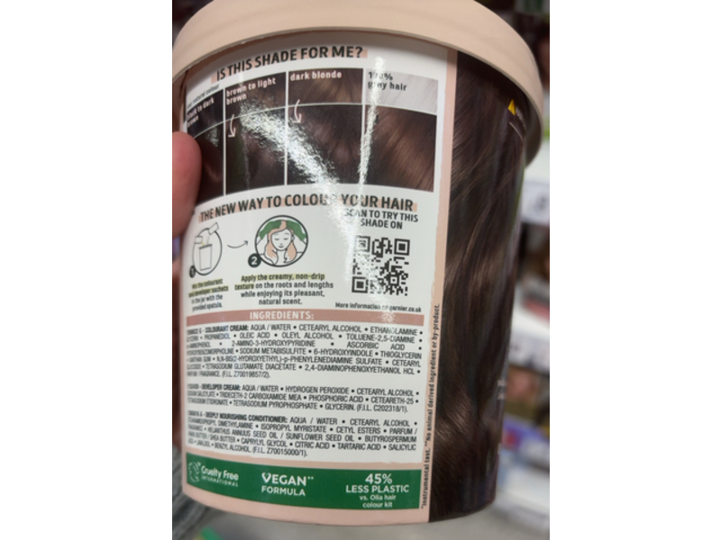 Garnier Good Permanent Hair Colour, 4.0 Cacao Brown