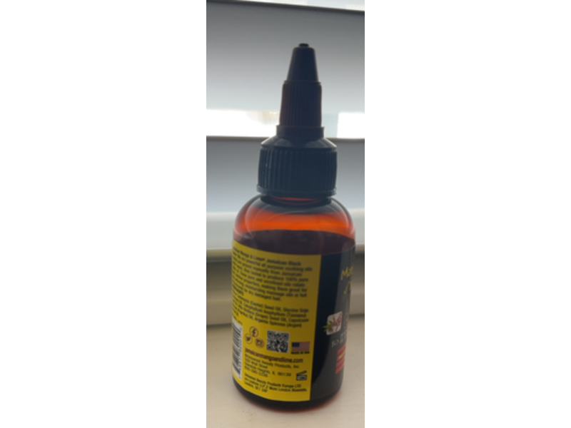 Jamaican Mango & Lime Black Castor Oil, Extra Dark, 2 fl oz/50 mL