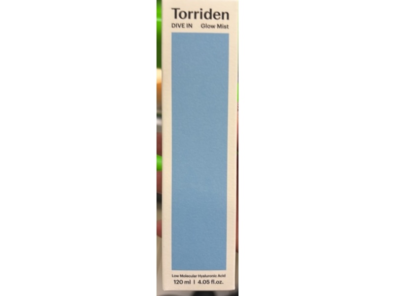 Torriden Dive In Glow Mist, Hyaluronic Acid, 4.05 fl oz/120 mL